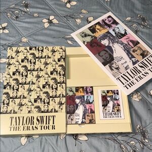 Taylor Swift Eras Tour VIP Merch Bundle Lanyard Tickets Posters  Box